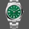 Rolex Oyster Perpetual 41 134300 Replica - Gruenes Zifferblatt Oyster-Armband
