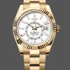 Rolex Sky-Dweller 336938 Replica - Weisses Zifferblatt Bicolor