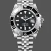 Rolex Submariner Hulk 116610 Replica - Schwarzes Zifferblatt Geriffelte Luenette