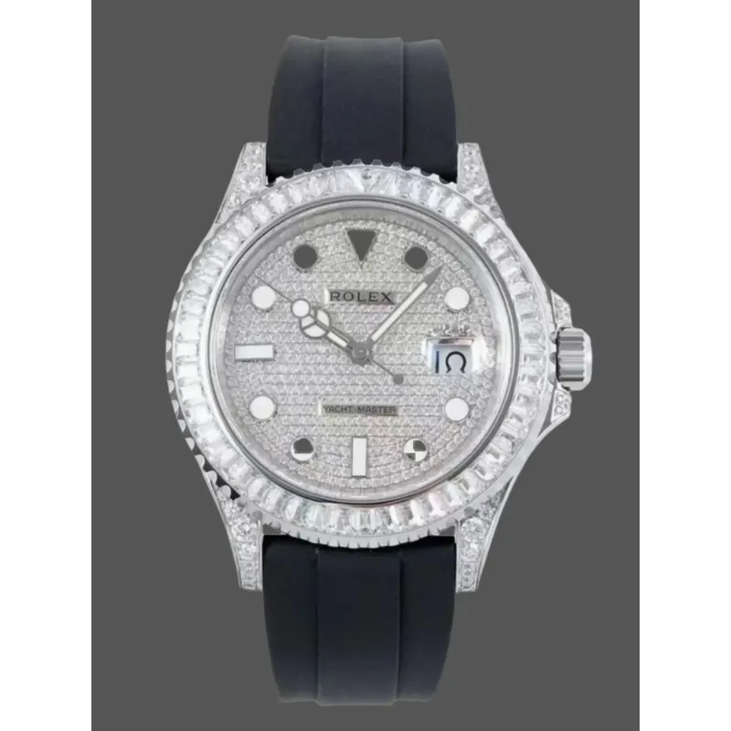 Rolex Yacht-Master 226679TBR Replica - Weisses Zifferblatt Weissgold