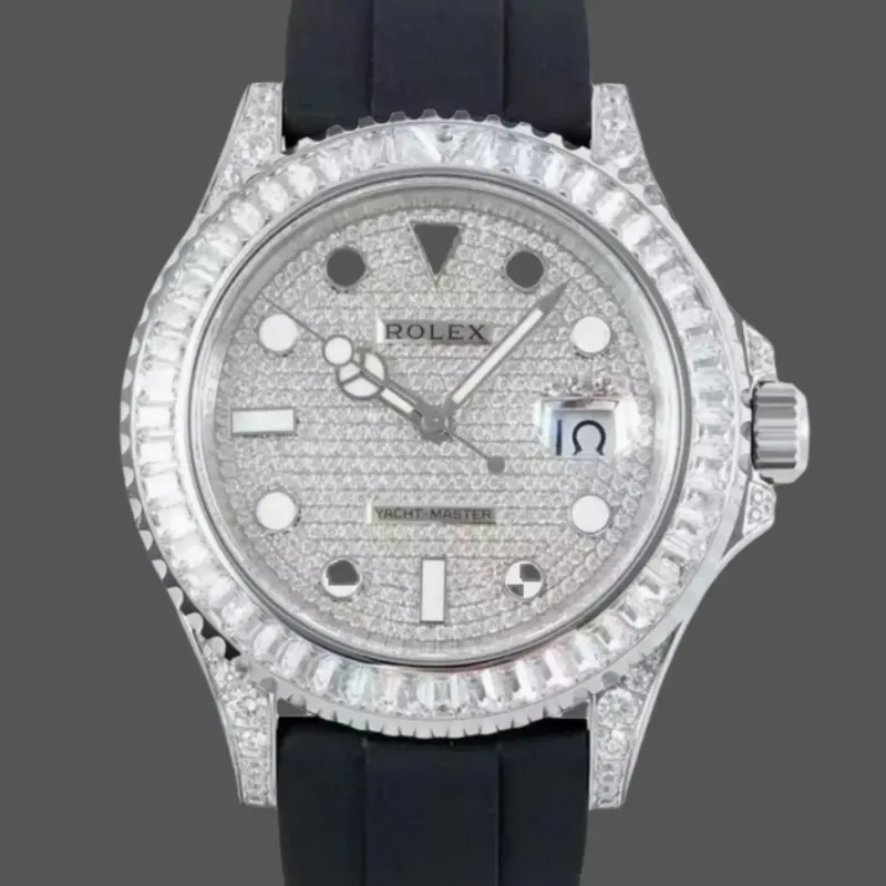 Rolex Yacht-Master 226679TBR Replica - Weisses Zifferblatt Weissgold
