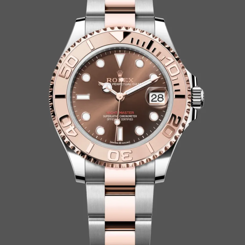Rolex Yacht-Master 126621 Replica - Schokoladenbraunes Zifferblatt Oyster-Armband