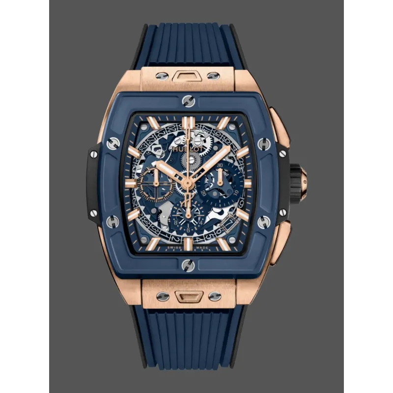 Hublot Spirit of Big Bang 642.OL.7180.RX Replica - Blaues Zifferblatt Fabric