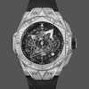 Replica 418.NX.1107.RX.1604.MXM20 Hublot Big Bang Sang Bleu II Titan Pave Uhren Alltagsfreundlich