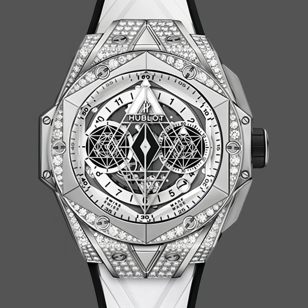 Replica 418.NX.2001.RX.1604.MXM20 Hublot Big Bang Partnerships Sang Bleu II Titan Diamant Uhren Alltagsfreundlich