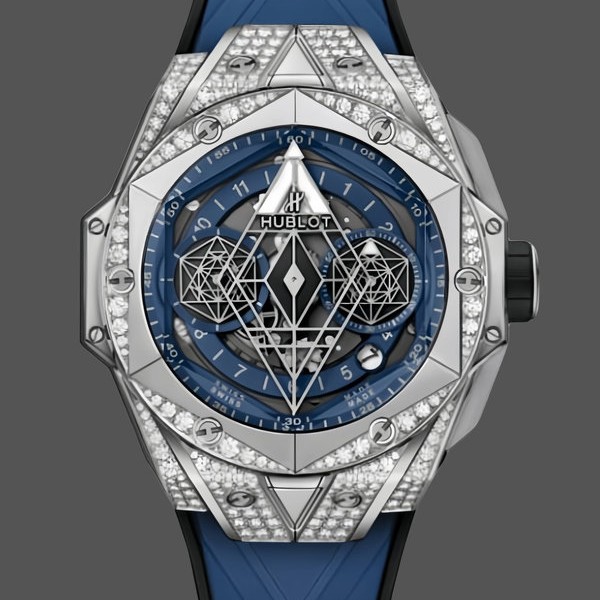 Replica Hublot Big Bang Sang Bleu II Titanium 418.NX.5107.RX.1604.MXM20 Luxuriöse Optik