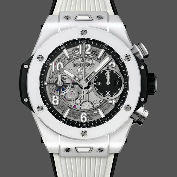 Replica Hublot Big Bang Unico White Ceramic 411.HX.1171.RX Kompromisslose Präzision