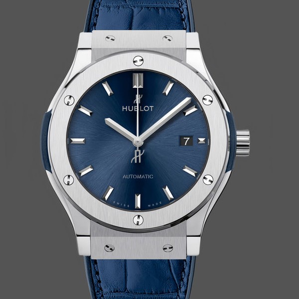 Replica 542.NX.7170.LR Hublot Classic Fusion Automatic Blue Kompromisslose Präzision