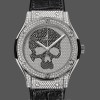 Replica Hublot Classic Fusion Skull Titanium Full Pave 511.NX.9000.LR.1704.SKULL 45mm