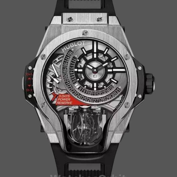 Replica Hublot MP MP-09 Tourbillon Bi-Axis Titanium 909.NX.1120.RX 45mm Moderne Ästhetik