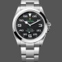 Replica Rolex Air-King Stainless Steel Black Arabic Dial 116900 40mm Herren Replica Uhr