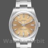Replica Rolex Oyster Perpetual 114200 White Grape Index Dial 34mm Unisex Replica Uhr Elegantes Design