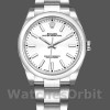 Replica Rolex Oyster Perpetual Air-King 114200 White Index Dial 34mm Unisex Replica Uhr Präzise Verarbeitung