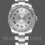 Replica Rolex Oyster Perpetual Air-King 114234 Silver Roman Diamond Dial 41mm Replica Uhr