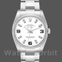 Replica Rolex Oyster Perpetual Air-King 114234 Weißes Arabisches Zifferblatt 34mm Unisex Replica Uhr