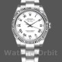 Replica Rolex Oyster Perpetual Air-King 114234 White Diamond Dial 34mm Unisex Replica Uhr