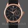 Replica Rolex Cellini Date 50515 Rose Gold Black Index Dial 39mm Herren Replica Uhr