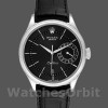 Replica Rolex Cellini Date 50519 Black Leather Black Dial 39mm Herren Replica Uhr Klassisches Design