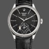 Replica Rolex Cellini Dual Time 50529 Black Dial White Gold 39mm Herren Replica Uhr Schweizer Handwerkskunst