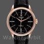 Replica Rolex Cellini Time 50505 Black Leather Strap Black Dial 39mm Herren Replica Uhr