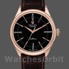 Replica Rolex Cellini Time 50505 Brown Leather Strap Black Dial 39mm Herren Replica Uhr