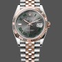 Replica Replica Rolex Datejust 126231 0029 Slate Grey Wimbledon Roman Dial & Fluted Bezel 36mm