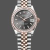 Replica Replica Rolex Datejust 31 Dark Rhodium Dial 278381RBR 0018 Lady Uhr Zarte Verarbeitung