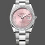 Replica Replica Rolex Datejust 36 126284RBR 0024 Pink Roman Diamond Dial Lady Uhren