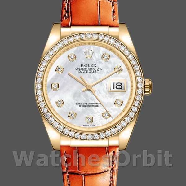 Replica Rolex Datejust 116188 Mother of Pearl Diamond 36mm Unisex Replica Uhr, Replica Uhren, Edle Materialien