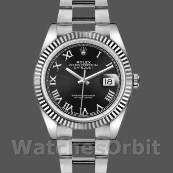 Replica Rolex Datejust 116234 Roman Numeral Black Dial 36mm Unisex Replica Uhr