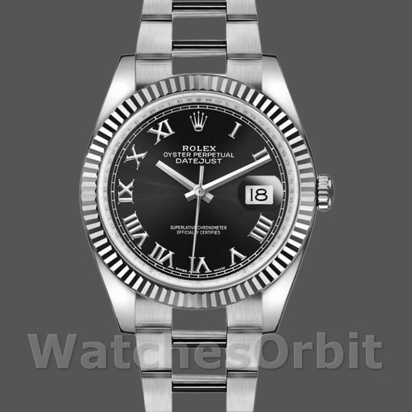 Replica Rolex Datejust 116234 Roman Numeral Black Dial 36mm Unisex Replica Uhr, Replica Uhr, Luxuriöse Optik