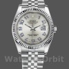 Replica Rolex Datejust 116234 Silber Zifferblatt Blaue arabische Zahlenstundenmarkierungen 36mm Unisex Replica Uhr, Replica Uhr, Präzise Verarbeitung