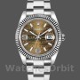 Replica Rolex Datejust 116234 Waves Bronze Diamond Dial 36mm Unisex Replica Uhr
