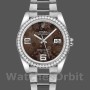 Replica Rolex Datejust 116244 Bronze Floral Arabic Diamond Dial 36mm Unisex Replica Uhr
