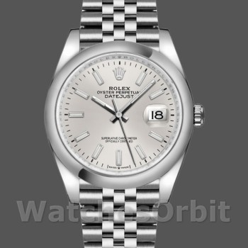Replica Rolex Datejust 126200 Silber Zifferblatt Edelstahl 36MM Unisex Replica Uhr