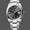 Replica Rolex Datejust 126200 Edelstahl Schwarz Zifferblatt 36MM Unisex Replica Uhr Hochwertige Unisex Replica Uhr online kaufen