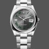 Replica Rolex Datejust 126200 Edelstahl Grau Wimbledon Zifferblatt 36MM Unisex Replica Uhr Hochwertige Unisex Replica Uhr online kaufen