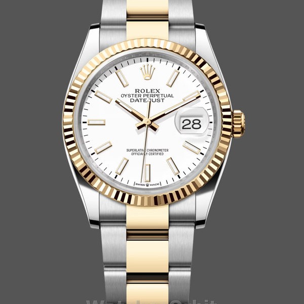 Replica Rolex Datejust 126233 0020 Weißes Index-Zifferblatt 36MM Unisex Replica Uhr Hochwertige Unisex Replica Uhr online kaufen