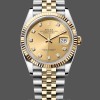 Replica Rolex Datejust 126233 Champagne Diamond Dial Fluted Bezel 36MM Unisex Replica Uhr Hochwertige Unisex Replica Uhr online kaufen