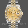 Replica Rolex Datejust 126233 Champagne Jubilee Zifferblatt Geriffelte Lünette 36MM Unisex Replica Uhr