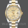 Replica Rolex Datejust 126233 Golden Palm Motif Dial 36MM Unisex Replica Uhr Hochwertige Unisex Replica Uhr online kaufen
