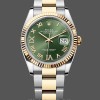 Replica Rolex Datejust 126233 Olive Green Dial Gelbgold und Oystersteel 36MM Unisex Uhren Replica Uhr Hochwertige Unisex Replica Uhr online kaufen