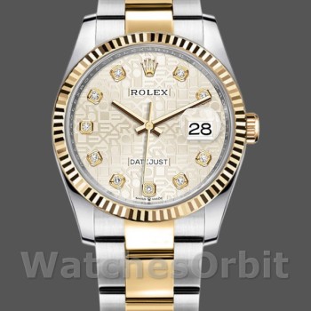 Replica Rolex Datejust 126233 Silver Jubilee Zifferblatt 36MM Unisex Replica Uhr