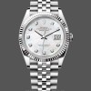 Replica Rolex Datejust 126234 White Mother of Pearl Diamonds Dial 36MM Unisex Replica Uhr Hochwertige Unisex Replica Uhr online kaufen