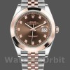 Replica Rolex Datejust 126301 Rose Gold Chocolate Brown Diamonds Dial 41MM Herren Replica Uhr Hochwertige Herren Replica Uhr online kaufen