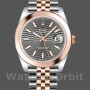 Replica Rolex Datejust 126301 Rose Gold Slate Grey Fluted Motif Dial 41MM Herren Replica Uhr