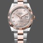Replica Rolex Datejust 126331 0007 Sundust Diamond Oyster 41mm Stahl und Everose Gold Uhr