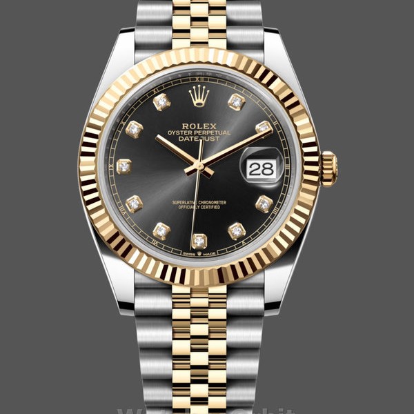 Replica Rolex Datejust 126333 0006 Black Diamond Jubilee 41mm Herrenuhr Kompromisslose Präzision