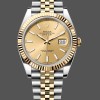 Replica Rolex Datejust 126333 0010 Champagner Index Jubiläum 41mm Two Tone Stahl Exklusive Verarbeitung