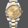 Replica Rolex Datejust 126333 0011 Champagner Diamant Oyster 41mm Two Tone Steel Perfekte Replik